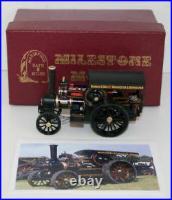 MIlestone Models 1/58 Atlas Fowler B6 Road Steam Locomotive 17105 Norman E Box