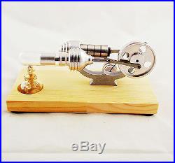 Magic show New LED Stirling Engine Steam Engine Model Educational Toy Kits KM01