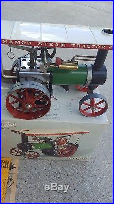 Mamod Green Steam Engine Tractor TE1A