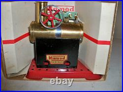 Mamod Minor 1 Stationary Steam Engine, NIB w original fuel and instructions