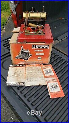 Mamod Twin Cylinder Steam Engine S. E. 3. With Box Manual