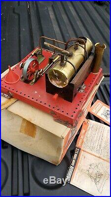 Mamod Twin Cylinder Steam Engine S. E. 3. With Box Manual