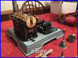 Marlin steam engine toy 4095 really nice and complete tin toy