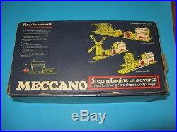 Meccano 1960s Reversing Steam Engine, complete, boxed, in excellent condition