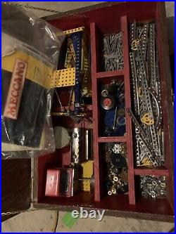 Meccano steam engine and many sets