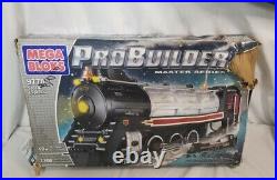Mega Bloks Pro Builder Master Series Steam Express Train Locomotive Engine #9778