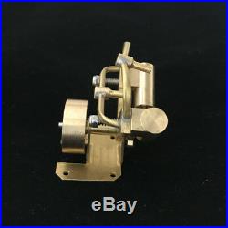 Micro Steam Engine Model Toy Twin Cylinder Mini Steam Engine Generator DIY Motor