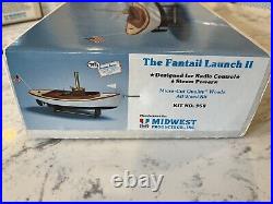 Midwest Products Kit 980 958 Model VI Steam Engine The Fantail Launch II Kit RC