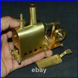 Mini Brass Steam Boiler Steam Engine 89 Stainless Steel Made Retro Steam Boiler