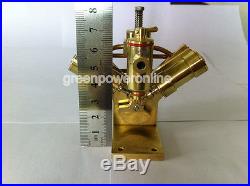 Mini Hot Live Steam Engine Twin Cylinder Marine Ship Model education Toy BJ002