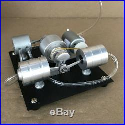 Mini Steam Engine Motor Toy with Boiler Steam Heating Electricity Generator Motor