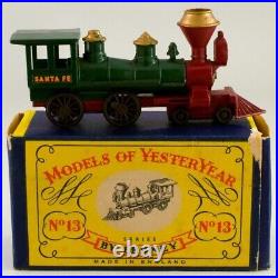 Minicar United Kingdom Matchbox Steam Locomotive Models Of Yesteryear Y-13 4-4-0