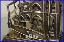 Model live of a steam engine double beam