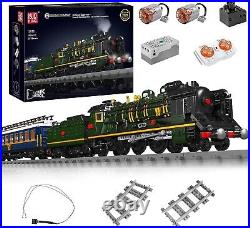 Mould King 12025 Orient Express-French Railways SNCF 231 Steam Locomotive lights