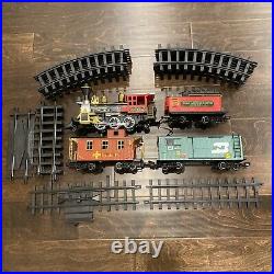 New Bright The Great American Express Railroad Train Set No. 185 VTG 1989 Works