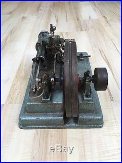 Old Antique Live Steam Engine Model Heavy Rare Unique