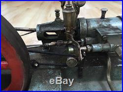 Old Antique Live Steam Engine Model Heavy Rare Unique