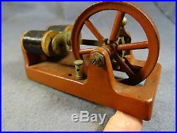 OLD ANTIQUE VINTAGE CAST IRON TOY STEAM ENGINE GENERATOR ACCESSORY