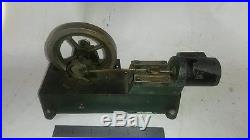 Odd Antique Electric Steam Engine Motor Flywheel Toy Electro Magnet Vintage