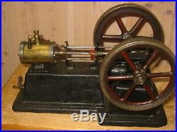 Old ANTIQUE TOY LARGE MODEL of a LIVE STEAM ENGINE