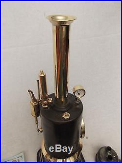 Old Antique LARGE Live Steam Engine MARKLIN early 1900's dampfmaschine runs well