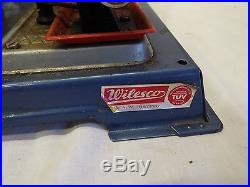 Old Antique WILESCO W. Germany STEAM ENGINE TOY with 2 Boxes Dry Fuel STEAMPUNK