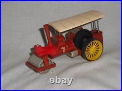 Old Tin Steam Locomotive Roller Transport Vehicle Tractor Vintage Bc Bandai Made