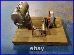 Old Toy Steam Engine untested as-is, German Wilesco brand D5