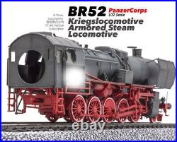 PANZERCORPS 1/72 Germany BR52 Steam Locomotive War Locomotive Plastic Model