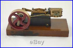 PM Research Live Steam Engine Model Toy Horizontal Complete Ready to Display
