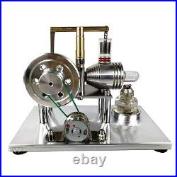 Physical Model of Stirling Engine Generator Small Engine External Combustion