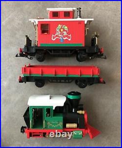Playmobil Christmas Holiday Train 4035 Steam Locomotive Super Rare! RC 1997 G