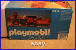 Playmobil Screen Print Rare Locomotive Steaming Mary 4054 Vintage Starter Box