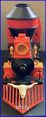 Playmobil Steaming Mary Locomotive Missing Roof & Bell- Looks and Runs Great