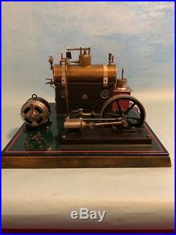 RARE 1912 BNG Bing Steam Engine Plant Single Cylinder Engine Dynamo Bavaria BIG