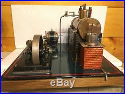 RARE BIG 1912 Bing Steam Engine Power Plant Single Cylinder Engine Dynamo