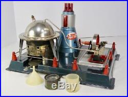 RARE MARX LINEMAR ATOMIC REACTOR TOY STEAM ENGINE With ACCESSORIES