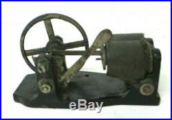 RARE early 1900s Antique ELECTRIC TOY FLYWHEEL MOTOR Steam Engine # 1013