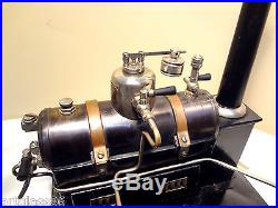 Rare Antique Marklin Steam Engine with Original Box approx. 1915