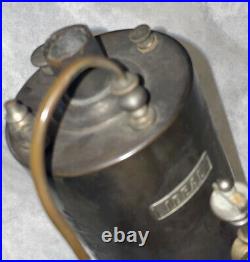 Rare Ernst Plank Ideal Vertical Cylinder Brass Boiler Ideal Toy Steam Engine