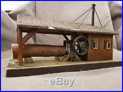 Rare Marklin Logging Station Steam Engine Accessory, Germany, c. 1922
