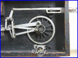Rare Oz Antique Steam Engine Model Of Allan's Link Motion By E. A. Loughry Framed