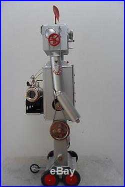 Rare Space Man Robot by Tucher + Walther Steam Engine Made in Germany