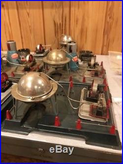 Rare Vintage Marx Linemar Atomic Reactor Toy Steam Engine Collection
