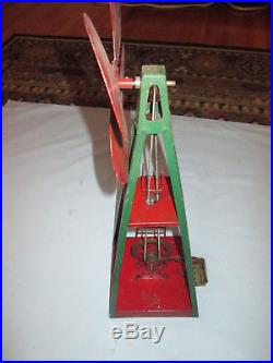 Rare Vintage Windmill with Water Pump for use with Steam Engine. Empire/Marklin