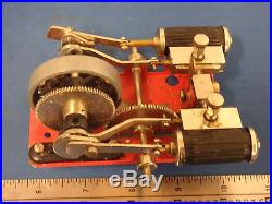 Rare Wilesco D48 Boiler with Twin Engine for Model Marine Toy Steam Engine Boat