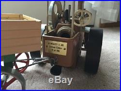 Rare Wilesco Steam Engine D 400 Oregon Limited of 600 Trailer Toy Mamod