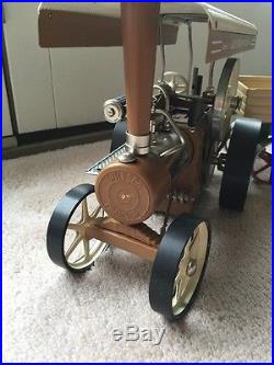 Rare Wilesco Steam Engine D 400 Oregon Limited of 600 Trailer Toy Mamod