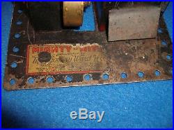 Rare early 1900's Toy Steam Engine brass and tin made by Montgomery Ward