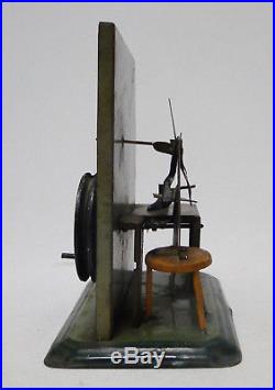 Rare steam engine accessory shoemaker tin toy Bing #1